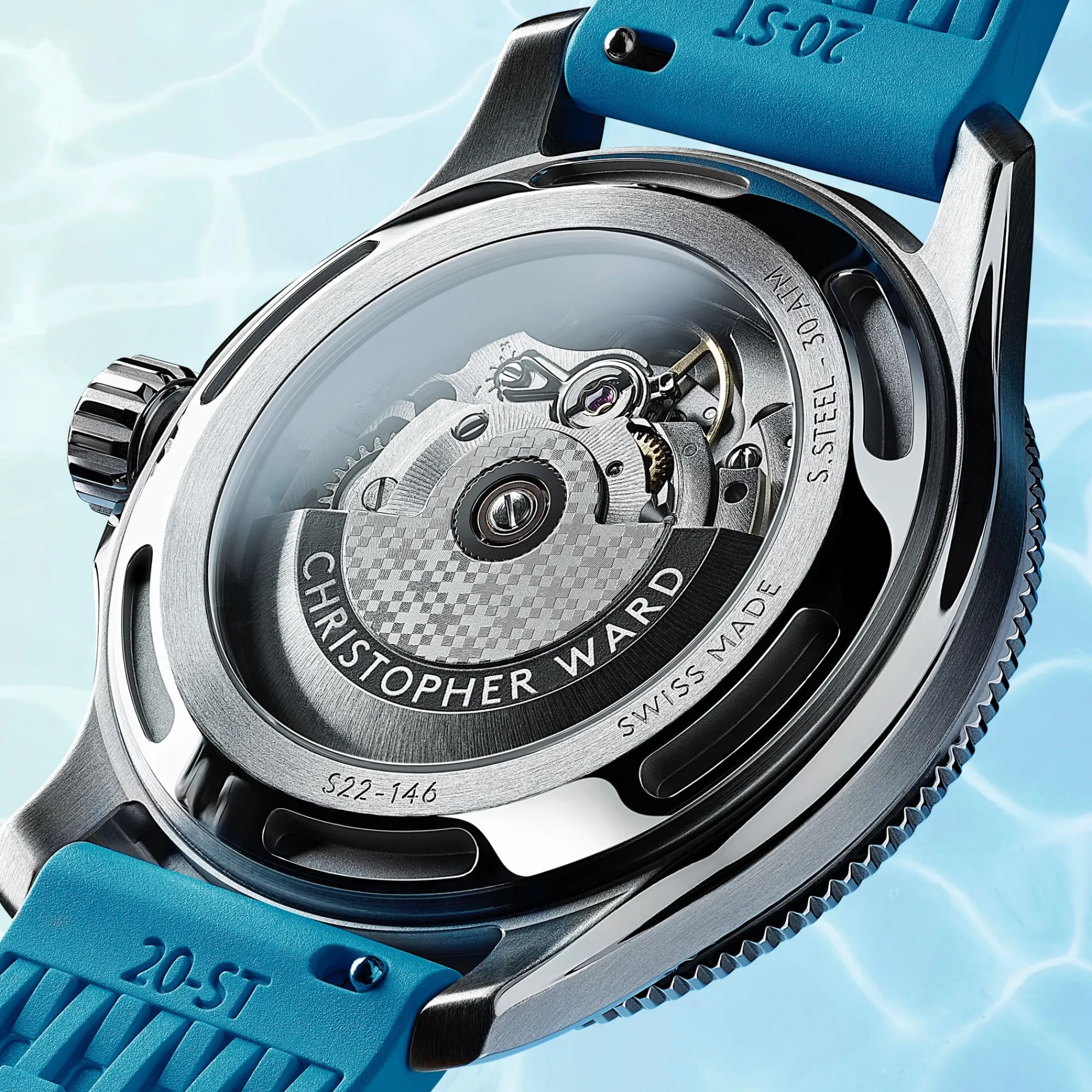 Christopher Ward Aquaflex Rubber Online