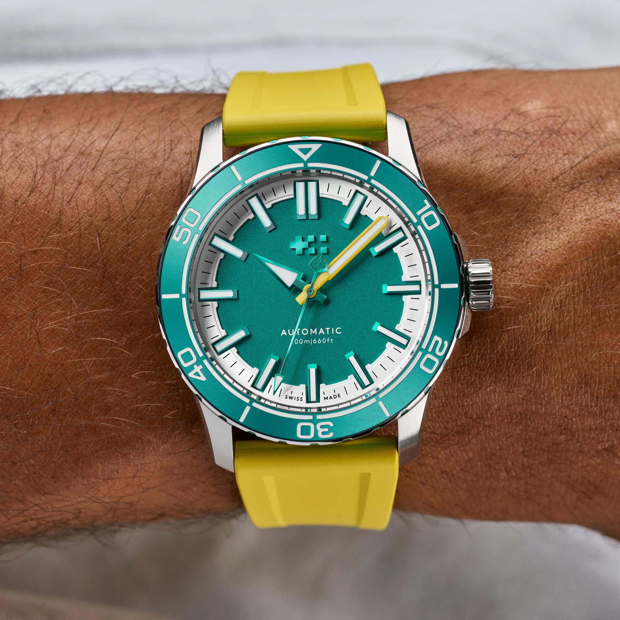Christopher Ward Aquaflex Rubber New