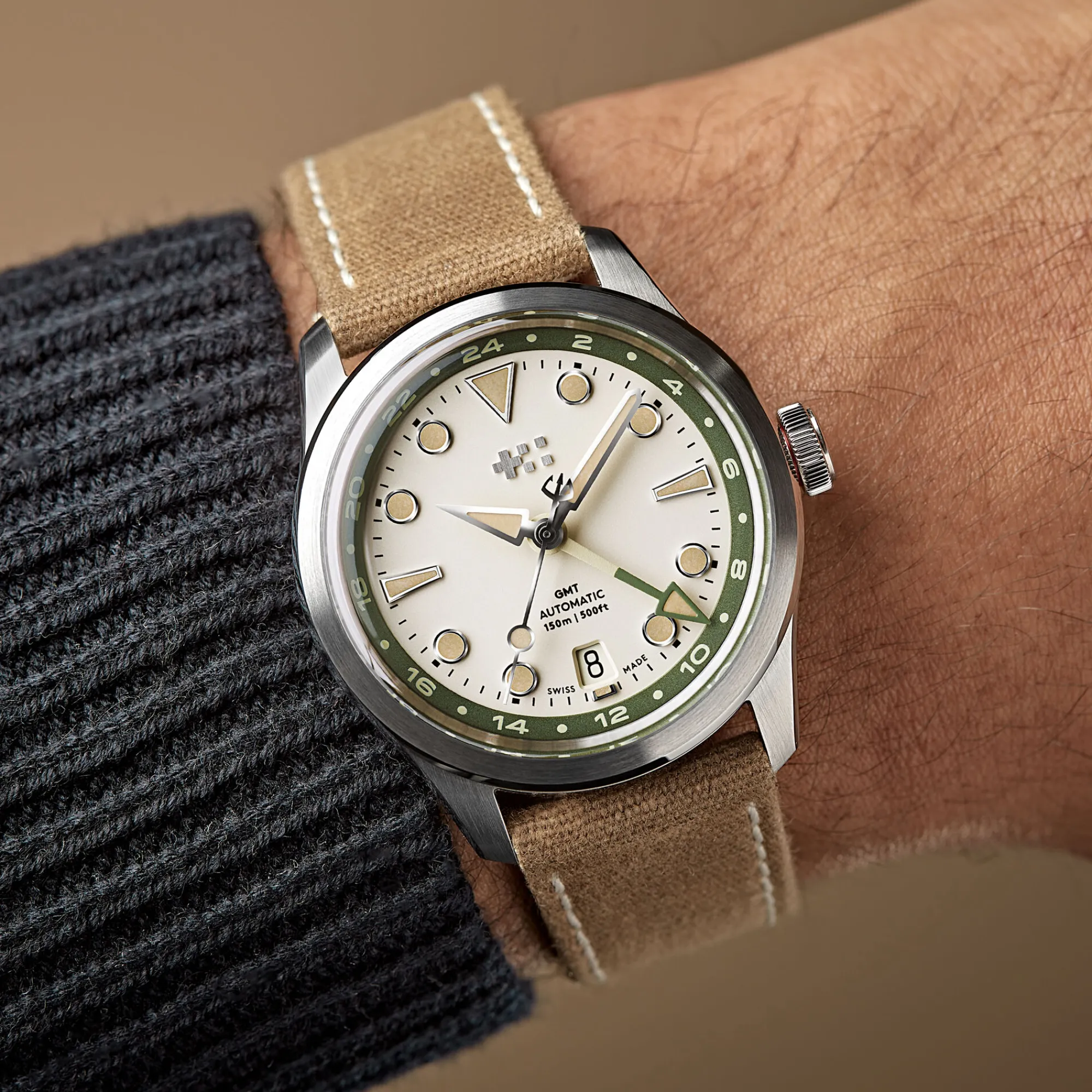 Christopher Ward C65 Dune GMT Hot