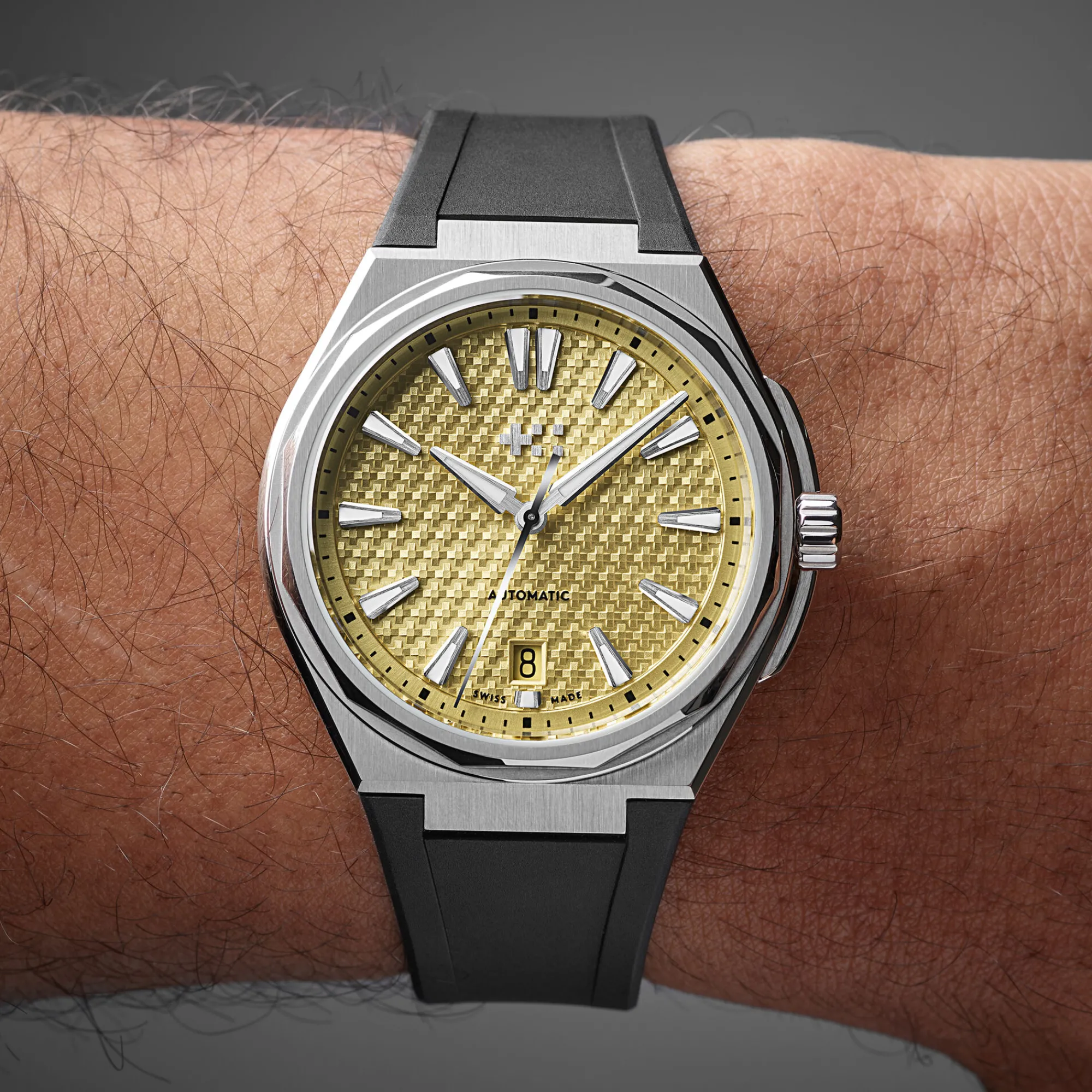 Christopher Ward The Twelve Rubber - Black Clearance