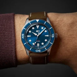 Christopher Ward Vintage Oak Leather Outlet