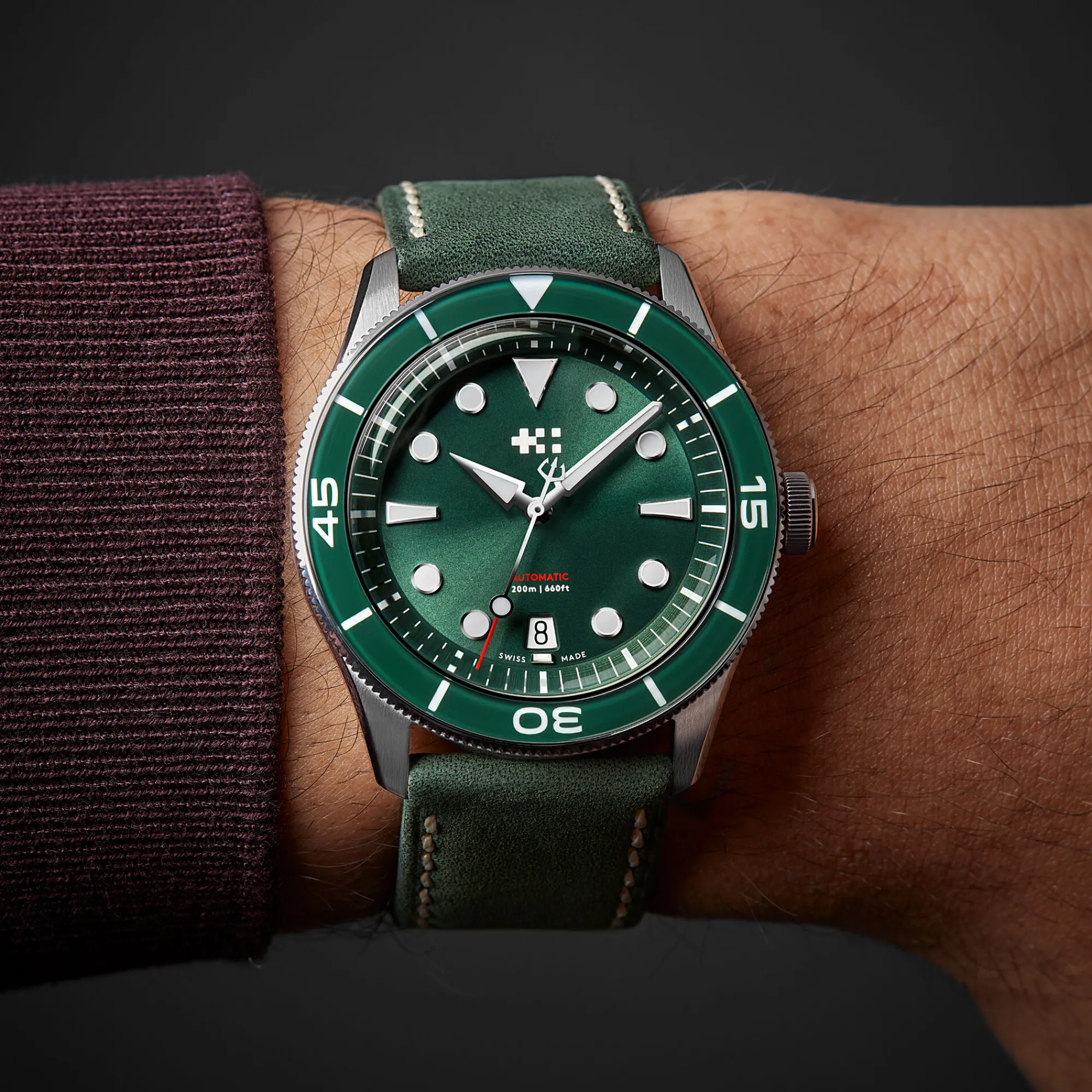 Christopher Ward Vintage Oak Leather Sale