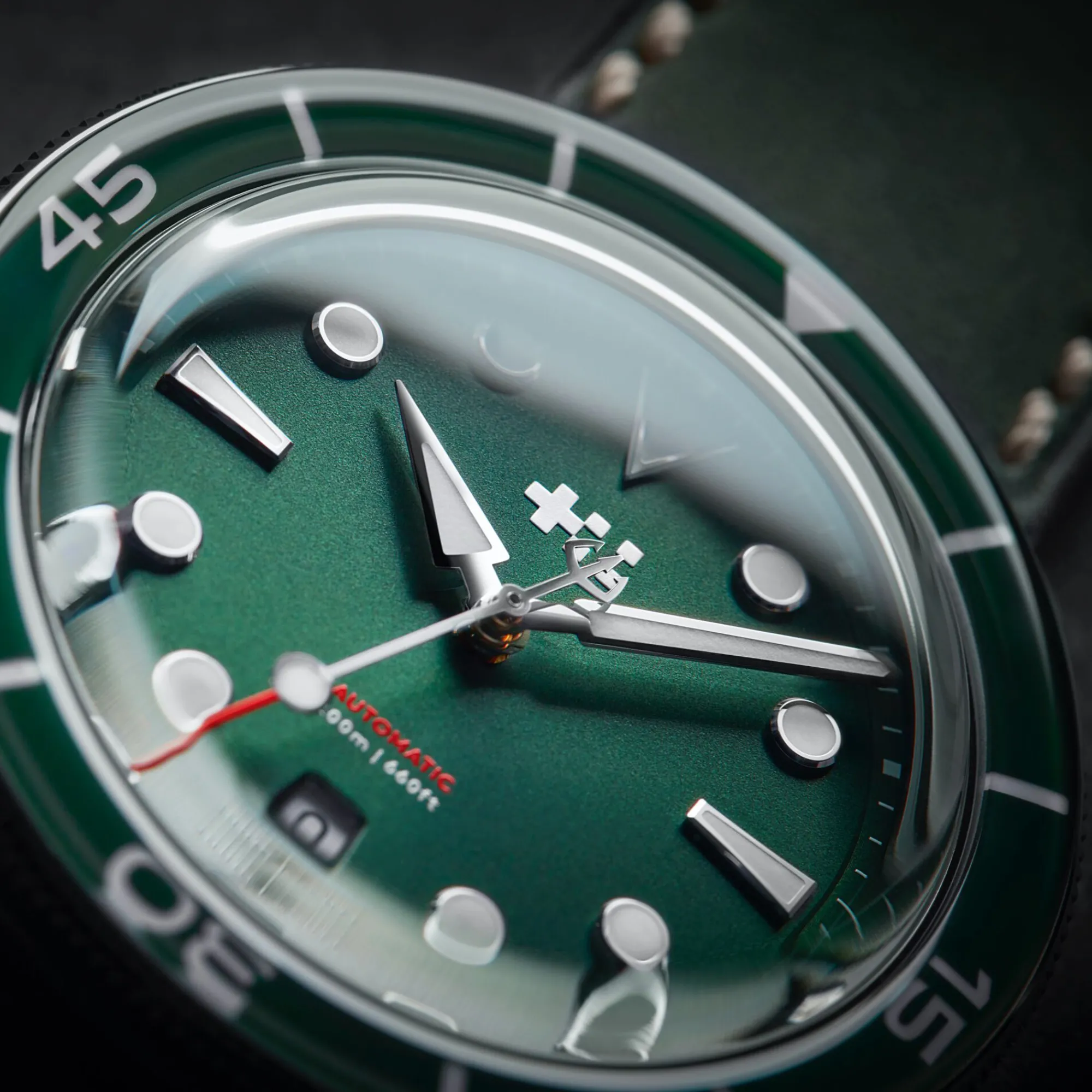 Christopher Ward Vintage Oak Leather Sale