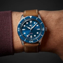 Christopher Ward Vintage Oak Leather Clearance