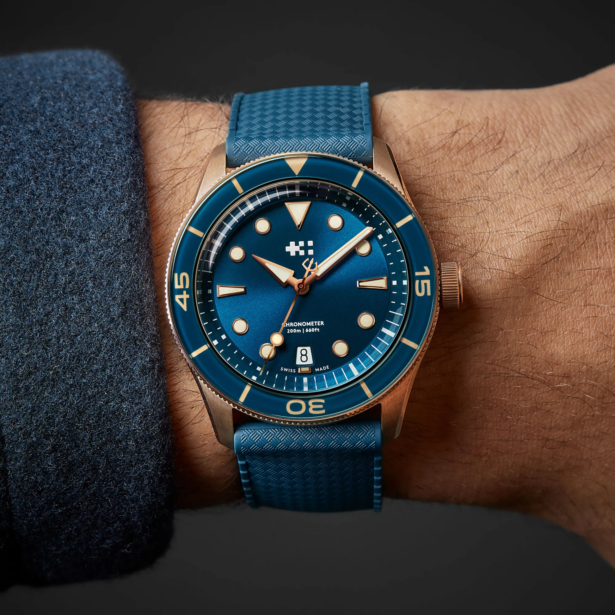 Christopher Ward Vintage Rubber